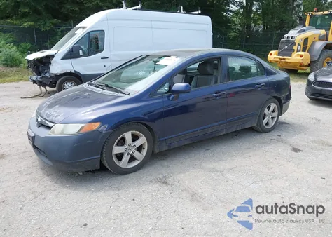 2008 Honda Civic Ex-L from USA, damaged, VIN 2HGFA16918H513348